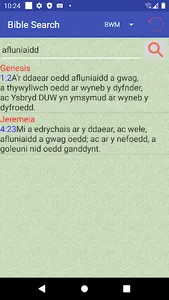 Welsh English Audio Holy Bible screenshot 18