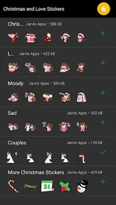 Christmas Stickers 2021: Love  screenshot 0