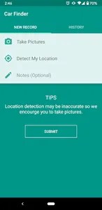 Car Finder: GPS + Photos screenshot 0