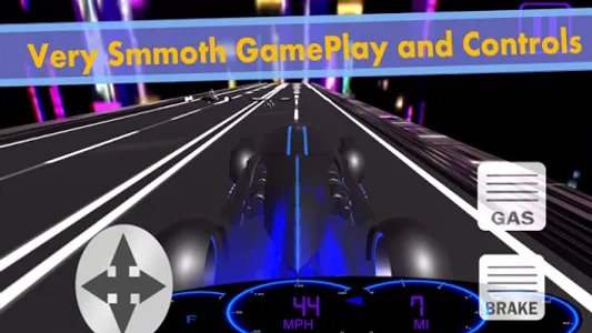 Light Traffic Race: Tron Race screenshot 3