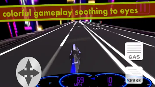 Light Traffic Race: Tron Race screenshot 4