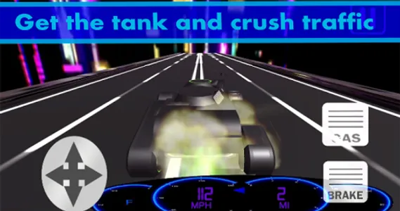 Light Traffic Race: Tron Race screenshot 5