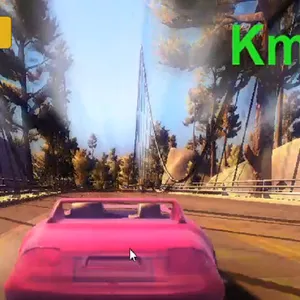 car game in the forest screenshot 0