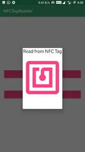 NFCTagReader screenshot 2