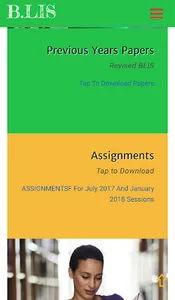 B.LIS from IGNOU screenshot 3