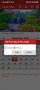 Tonga Calendar 2026 screenshot 4