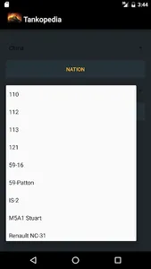 Tankopedia for WoT screenshot 1