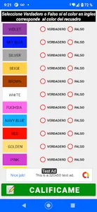 Los Colores en Ingles-Básicos screenshot 10