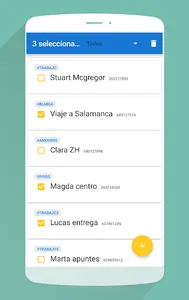 Agenda de contactos temporales screenshot 5