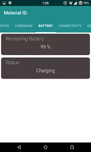 Material ID - Device Info screenshot 2