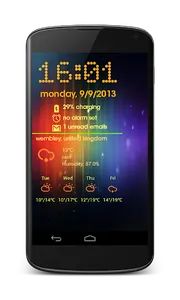 Desk Clock Daydream screenshot 3