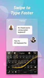 GO Keyboard Pro - Emoji, GIF,  screenshot 5