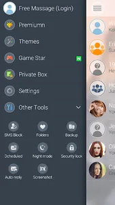 GO SMS PRO ICOLOR8 THEME screenshot 5