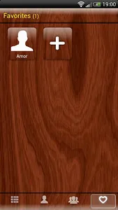 GOContacts theme Mahogany Wood screenshot 4