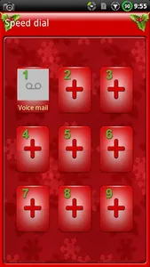 GOContacts theme CHRISTMAS screenshot 4