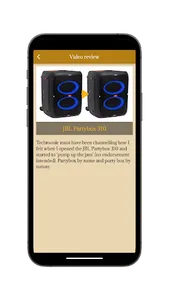 JBL Partybox 310 guide screenshot 2