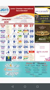 JCI Secunderabad Calendar 2019 screenshot 1