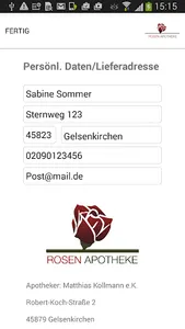 Rosen Apotheke Gelsenkirchen screenshot 0