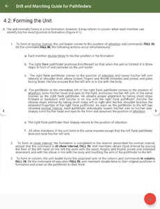 Drill and Marching Guide for P screenshot 5