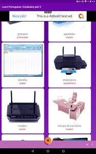 Learn portuguese: vocabulary a screenshot 10