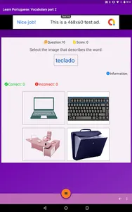 Learn portuguese: vocabulary a screenshot 13