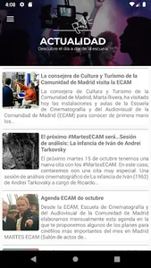 ECAM Escuela de Cinematografía screenshot 1