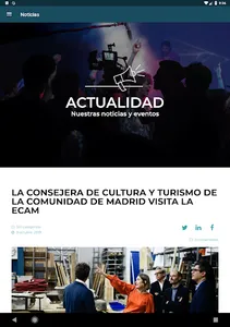 ECAM Escuela de Cinematografía screenshot 11