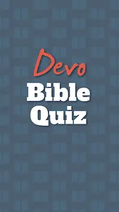 Devo Bible Quiz screenshot 4