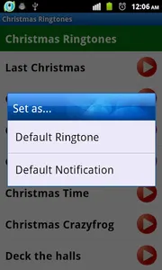 Christmas Ringtones screenshot 1