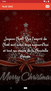 Noël SMS screenshot 0