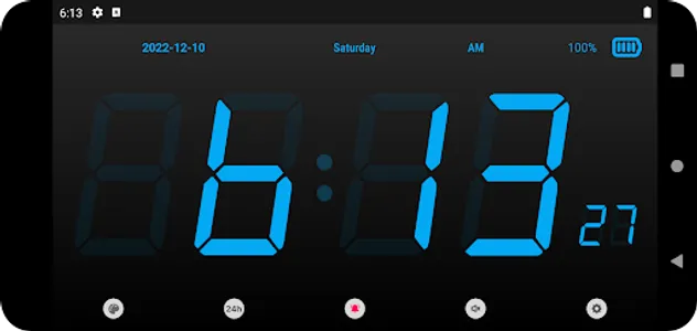 간단한 디지털 탁상시계 (Clock) screenshot 3