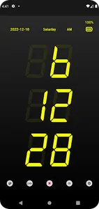 간단한 디지털 탁상시계 (Clock) screenshot 8