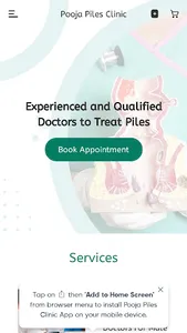 Pooja Piles Clinic screenshot 1