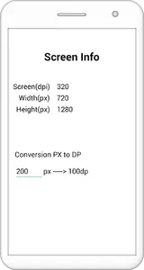 Resolution (PX->DP converter) screenshot 2