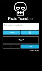 Pirate Translator: Talk like a screenshot 1