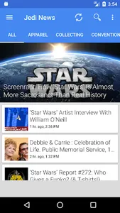 Jedi News screenshot 1