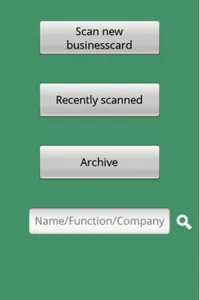 Business card manager screenshot 0