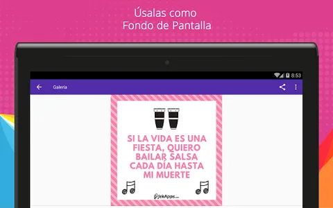 Frases para bailar Salsa screenshot 11