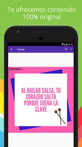 Frases para bailar Salsa screenshot 2