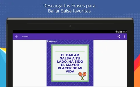 Frases para bailar Salsa screenshot 6