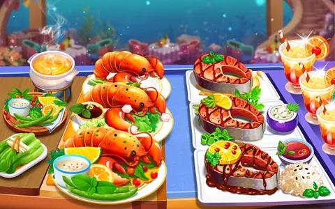 Cooking Fancy Restaurant Games screenshot 0