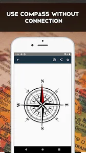 latitude longitude & compass screenshot 1