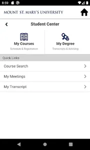 MyMount - Mount St. Mary’s Uni screenshot 1