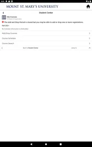 MyMount - Mount St. Mary’s Uni screenshot 7