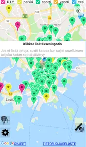 Spottimettä - Skatemap for Fin screenshot 2