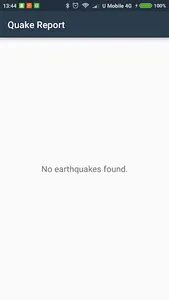 Quake Report screenshot 3