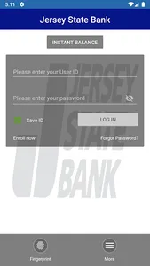 Jersey State Bank Mobile screenshot 1