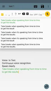 Voice Text - Text Voice FULL screenshot 1