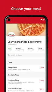 La Ortolana Pizza Magnolia screenshot 0