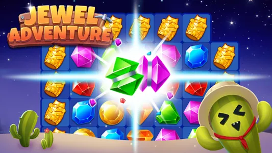 Jewel Adventure - Match Master screenshot 7